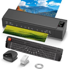 آلة LaMinator 13 بوصة ، A3 Macherator Machine 60s تسخين سريع ، 9-في 1 حرارة وبار