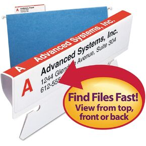 نظام وضع العلامات SMEAD® Viewables® لمجلدات الملفات ، 64910 ، مجموعة ملء ، حزمة من 112 علامة