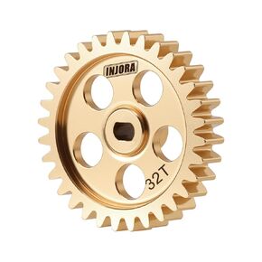 انتقال النحاس الداخلي من الجرس الرئيسي مع ترس المحرك لـ Buggy Losi Micro-B/Micro-T ، 15/32T