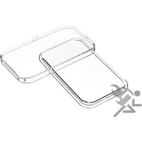 Air-Tite Brand Direct Fit Silver 1oz"Bar" Coin Holder Storage Capsule, 20 Pack