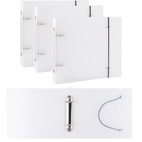3pcs 7.8 "× 6.8" Clear Storge Storage Folder Folder Folder Told Cover Cover Cover Cover Cover Fit Fit Storage ،