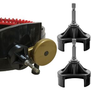 (مجموعتان) Addi Express Express Size Size Machenting Macher Adapter for Compecldriver/Drill - Crank Handle Assories and factions بسمك محسّن - أجزاء بديلة لـ 46 و 22