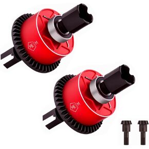 2Pcs Enhanced Version 43T 10T Front Rear Differential Diff Gear Kit for Arrma 1/7 Felony Limitless Infraction Fireteam Mojave 1/8 Outcast Kraton Talion Typhon Notorious 6S Upgrades Part
