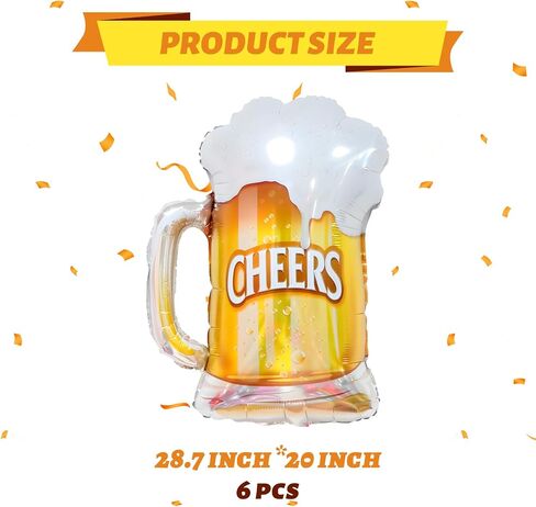 Whiskey Bottle and Beer Cup Balloons Foil Balloon Bar Party Beer Festival Party Birthday Party Decorations in Saudi Arabia