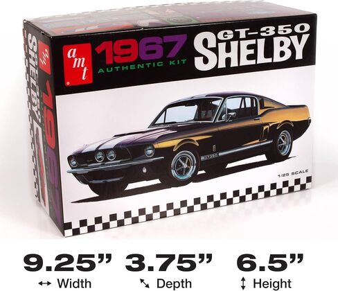 ايه ام تي مجموعة نموذج شيلبي موستانج GT-500 1968 بمقياس 1:25 in Kuwait
