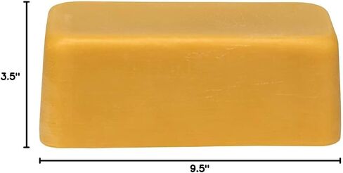 The Beeswax Co. 100% Pure Texas Beeswax Block, 1 lb in Kuwait