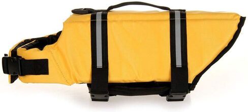 Doggy Life Jacket Assorted Color Choice Pet Swimwear & Saver Life Vest Coat Flotation Float Aid Buoyancy in Kuwait