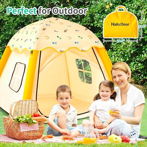 Inflatable Kids Play Tent Indoor/Outdoor, Kids Tent with Carry Bag, Portable Pop Up Playhouse Air Fort for Toddlers Boys & Girls Birthday Gift Quick Inflation in Kuwait