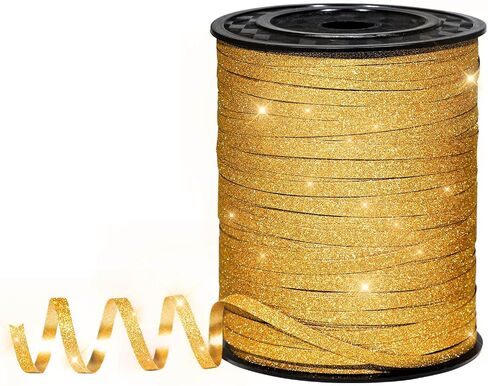 ZOOYOO 500 Yards White Crimped Curling Ribbon Balloon String Roll Balloon Curling Ribbon for Decoration Balloon Accessories in Saudi Arabia