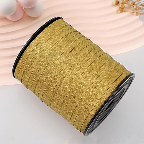 ZOOYOO 500 Yards White Crimped Curling Ribbon Balloon String Roll Balloon Curling Ribbon for Decoration Balloon Accessories in Saudi Arabia