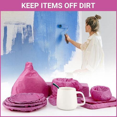 Segarty White Tissue Paper Bulk, 500 Sheets 14 x 20 inch Packaging Tissue Paper for Gift Bags, Gift Wrapping Paper, Shipping Clothes, Business, Packing, DIY Crafts, Birthday Wedding Decorations in Kuwait