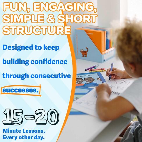 Learning Dynamics 4 Weeks to Read – Learn How to Read & Write Program Includes 53 Books, Teaching Manual, Activity Workbooks, CD, Flashcards , Manipulatives – Teaches Letters, Phonics & Reading in Saudi Arabia