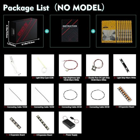 Light kit Compatible with Lego Trevi Fountain - No Model Only Light, LED Lighting Accessories Compatible with Lego Roman Wishing Fountain 21062 (Standard Version) in Saudi Arabia