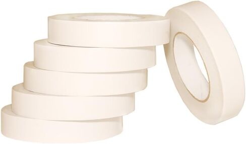 (Pack of 6 1" Heavy Duty Banner Hem Double Sided Permanent Tape (1-Inch x 164-Feet/55 Yard) in Kuwait