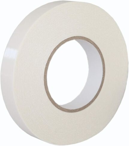 (Pack of 6 1" Heavy Duty Banner Hem Double Sided Permanent Tape (1-Inch x 164-Feet/55 Yard) in Kuwait