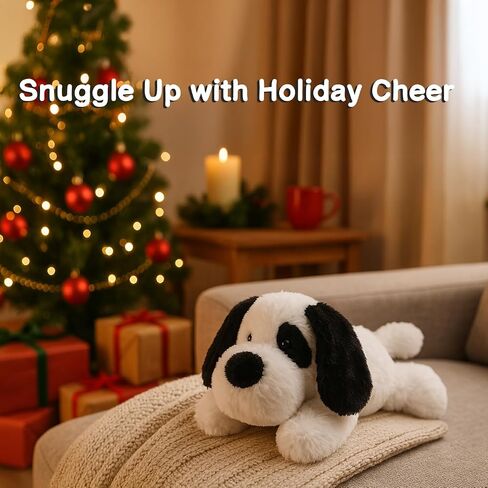WEIGEDU Large Dog Stuffed Animal Plush Toy Soft Lying Bernese Mountain Puppy Hugging Pillow Gift for Kids Boys Girls Birthday Room Decor 20 Inch in Kuwait