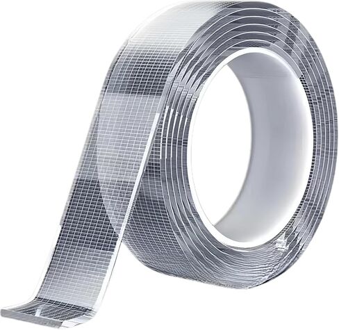TD DECO 2 Rolls Nano Adhesive Mountiung Tape (Gen 2),Heavy Duty Double Sided Tape,20FT Total, Anti-Dust Bag,Super Tough Tape,Mounting Tape,Rug Tape,Flex Tape,Waterproof Tape,Removable Tape,Poster Tape in Saudi Arabia
