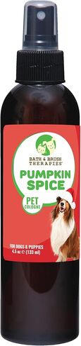 Showseason Pumpkin Spice Holiday Dog Perfume 4.5 oz. for Dogs and Puppies | Long Lasting | Deodorizing Spray | Paraben Free | Made In The USA in Kuwait