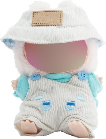 Clothes for Labubu, Accessories for Labubus, Clothes Set for Labubu Dolls, Adorable Chic 2 PCS Set Ornaments Jumpsuit for LABUBU Doll Accessories (No Doll) (Jumpsuit-Blue) in Kuwait