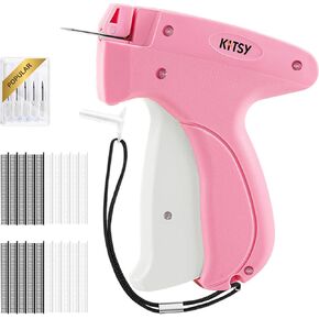 Premium Fine Stitch Gun للملابس ، وعلم البندقية-تشمل 6 إبر ثقيلة ، 3000 مثبتات وحالة-ملابس ملابس للملابس للنسيج ، التجزئة ، الإصلاحات و DIY