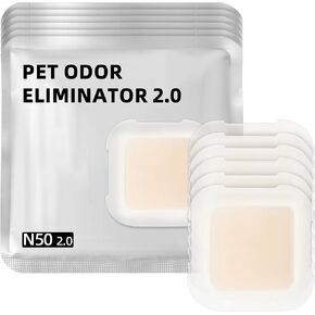 (Pack of 6) Pet Odor Eliminator 2.0 Competible with Pet-kit Cat Litter Box, Cats Odor Removers Fit for PuraMax PuraMax 2 Self-Cleaning Cat Litter Box, Pet Toilet Odors Control