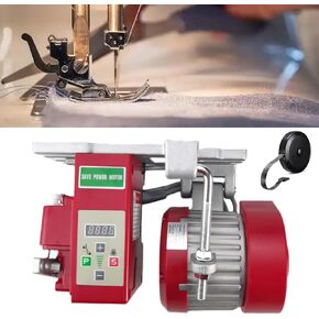 آلة خياطة Servo Motor AC110V ، 750W 1HP MUCTION MUNCENT LUNDIAR STREAL مع لفائف نحاسية نقية ، كتم توفير الطاقة (أبيض ، 750 واط)