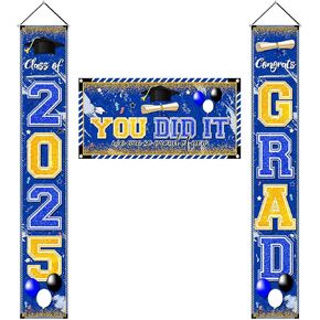 Pink Decorations Decorations Decorate Banner Class of 2025 تهانينا لافتة شرفة العلامة وفعلت ذلك خلفية التخرج لمستلزمات التخرج من كلية المدرسة الثانوية
