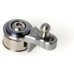 LCX 1/10th RC Crawler Car CNC CNC Machined Aluminium Servo Horn Arm 25T لـ TRX4 TRX6 ، ترقيات أجزاء الملحقات (رمادي) in Kuwait