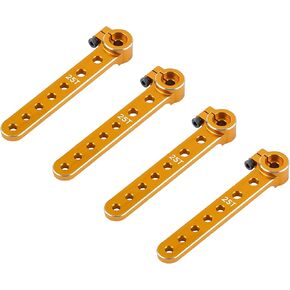 4pcs 7075 الألومنيوم 25T تمديد الأسلحة الأسلحة لسيارة RC Feestaba طائرة هليكوبتر طراز سيارة