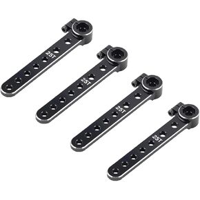 4PCS 7075 Aluminum 25T Extension Servo Arms Horns for RC Futaba Plane Helicopter Model Car in Kuwait