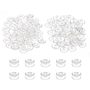 PATIKIL M5X7MM Plastic Rinning Post ، 50 مجموعة من مسامير شيكاغو البلاستيكية ملزمة بروجيت بروجيت بعد الضغط على ألبومات صور قصاصات جلدية ، شفافة