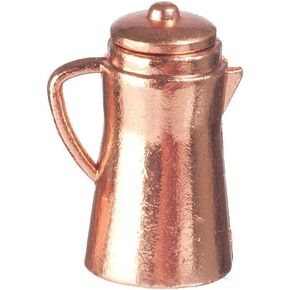 Aztec Imports ، Inc. Dollhouse Miniature Coffee Pot ، Copper #D2804