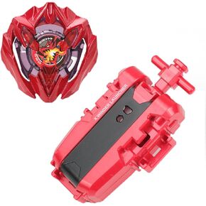 Gyro X Set, Buster Dran UX Attack Type with X String Launcher, Right-Spin Starter Pack, Great Toy Gift for Boy Kid 6+