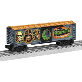 Lionel Disney Star Wars Glow في The Dark Halloween O Gauge Model Train Train Boxcar