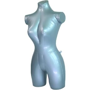 أنثى نصف BOD قابلة للنفخ PVC النموذج الجذع الإناث نصف عارضة الأزياء العارضات العارض