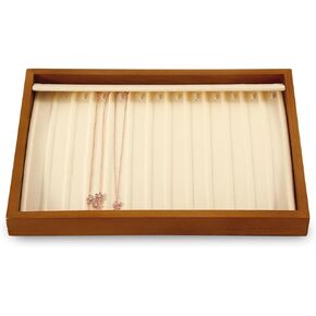 Ring Storage Tray, Wood Ring Tray For Jewelry,Black Earring Stud Organizer,Premium Jewelry Drawer Organizer in Kuwait