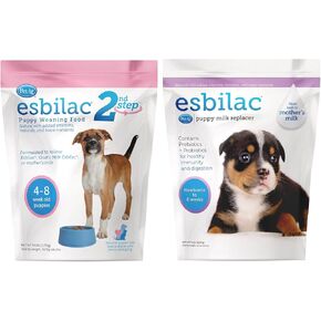 Petag Esbilac Puppy Milp Replacer Powder & Pet-Ag Esbilac 2nd Step Puppy Puppy Food