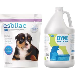 Pet-Ag Esbilac Puppy Milp Replacer Powder & Dyne High Calorie Nutritional Entritional