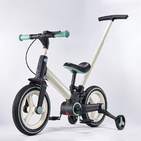 6-in-1 Multifunctional Foldable Tricycle/Balance Bike/Push Bike for 3-8 Yrs Kids