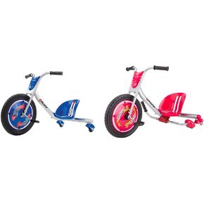 Razor RipRider 360 Caster Trike for Kids Ages 5+ and Razor FlashRider 360 Caster Trike