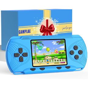 ألعاب محمولة للأطفال ، Console Game Console 3 "HD شاشة HD بنيت في 258 فيديو ألعاب فيديو ميدانية ميدانية للأطفال محمولة يدوية محمولة.