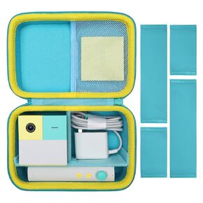 LTGEM Hard Case متوافق مع تخزين نظام ألعاب Nex Playground للحصول على وحدة تحكم عائلية داخلية وإكسسوارات ، أخضر
