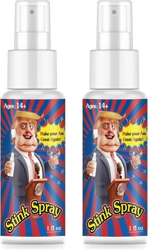 Trump Extra Strong Stink Spray Prank, Potent Stink Spray, Liquid Ass Stink Spray, Stink Spray Smells Like Poo, Super Strong Spray Pranks, Extra Strong Poop Spray for Adults in Saudi Arabia
