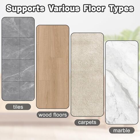 Door Stoppers for Bottom of Door, Adjustable Large Spring Heavy Duty Door Stopper, Tall up to 3" Stainless Steel & Rubber Door Stop Wedge Suits Any Heavy Doors (1, Silver) in Kuwait