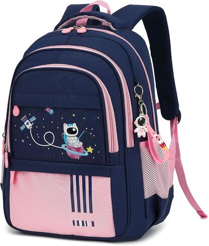 Kids Backpack Astronaut Elementary School Backpacks for Boys Girls, Children's School Bag Bookbag (Green) in Saudi Arabia