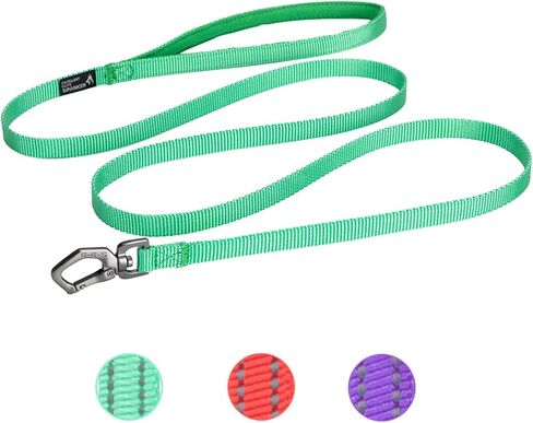 EXCELLENT ELITE SPANKER Nylon Dog Leash Basic Style 5 Feet Long 1/2" Wide Rope for Small Pets Dogs and Cats Walking(Red) in Saudi Arabia
