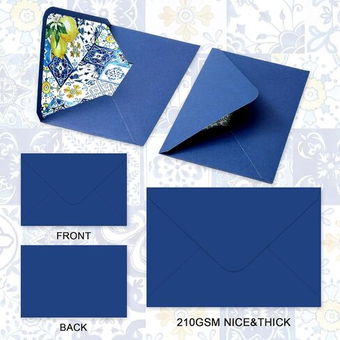 Whaline 50Pcs Greenery Envelopes Watercolor Sage Green Eucalyptus Leaves Invitation Envelope with Sticker V-Flap Greeting Card Holders Gift Card Sleeves for Spring Wedding, 4.3 x 6.3 Inch in Saudi Arabia