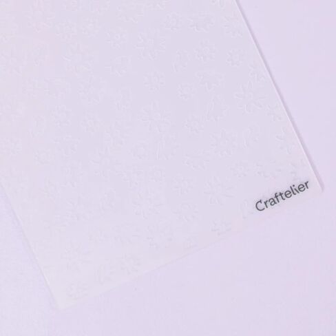 Craftelier - Set of 2 Mini Embossing Folders Summer | Texture for Scrapbooking and Crafting | Compatible with Sizzix Big Shot, Minty Cut, Mini Evolution, Revolution | 7,64 x 12,62 cm (2.5 x 4.5 in.) in Kuwait