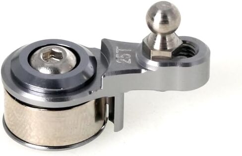 LCX 1/10th RC Crawler Car CNC CNC Machined Aluminium Servo Horn Arm 25T لـ TRX4 TRX6 ، ترقيات أجزاء الملحقات (رمادي) in Kuwait