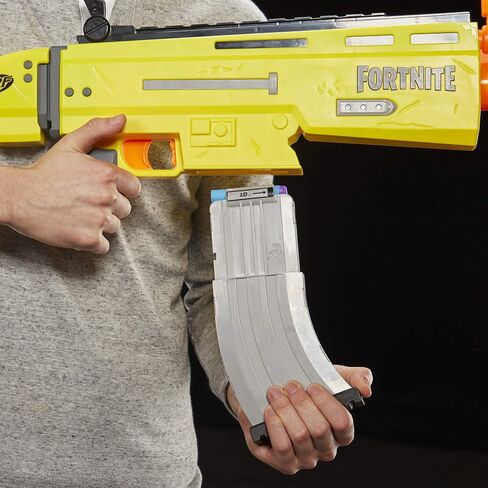 Nerf Fortnite AR-L Elite Dart Blaster - Motorized Toy Blaster, 20 Official Fortnite Elite Darts, Flip Up Sights - for Youth, Teens, Adults in Kuwait